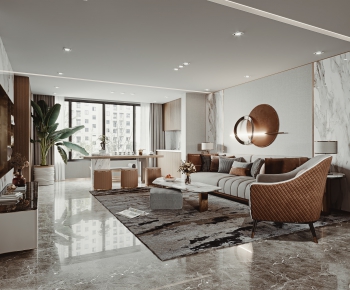 Modern A Living Room-ID:280799965