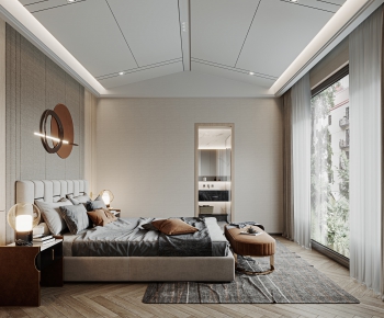 New Chinese Style Bedroom-ID:414239886