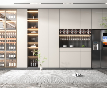 Modern Wine Cabinet-ID:839606055