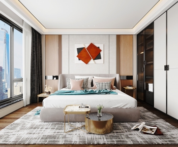 Modern Bedroom-ID:501388076