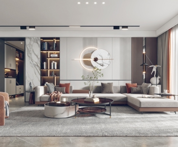Modern A Living Room-ID:927715064