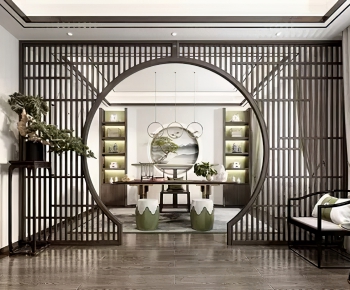New Chinese Style Study Space-ID:447670942
