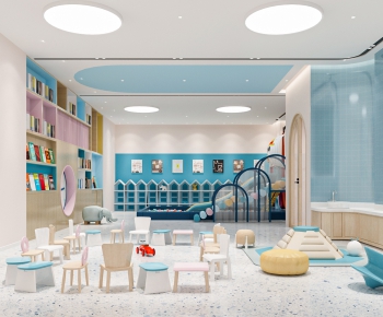 Modern Children's Kindergarten-ID:713303091