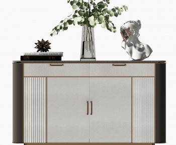 Modern Side Cabinet/Entrance Cabinet-ID:386496072