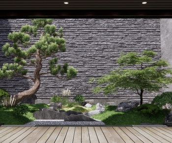 New Chinese Style Courtyard/landscape-ID:276108035