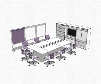 Modern Conference Table-ID:903801929