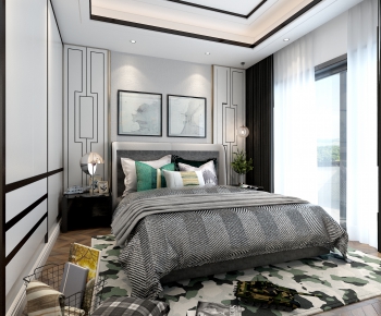 Modern Bedroom-ID:680649047