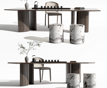 Modern Tea Tables And Chairs-ID:547604084