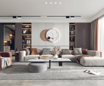 Modern A Living Room-ID:440011021