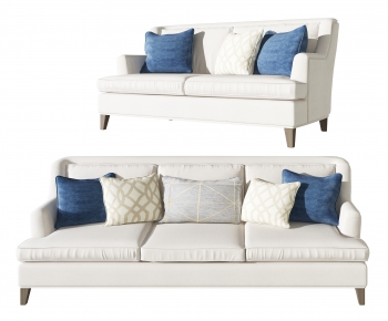 Modern American Style Three-seat Sofa-ID:404391055