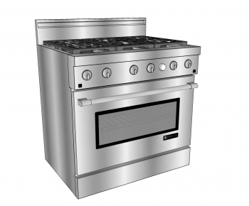 Modern Kitchen Electric Gas Range-ID:819211962