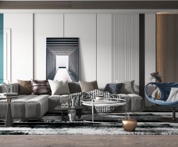 Modern A Living Room-ID:204230076