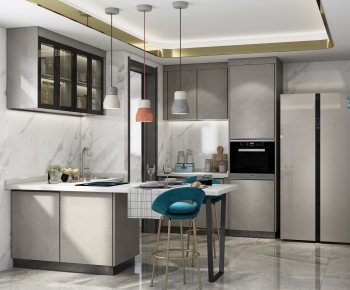 Modern Open Kitchen-ID:659091002