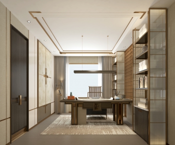 New Chinese Style Study Space-ID:936666019