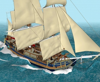歐式帆船-ID:1170522
