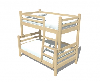 Modern Bunk Bed-ID:298950738