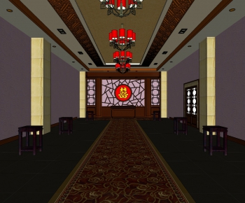 Chinese Style Banquet Hall-ID:486097107