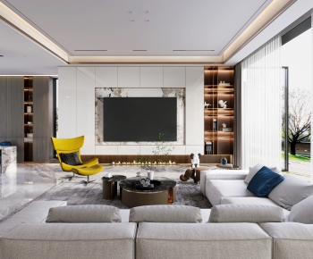 Modern A Living Room-ID:780628929