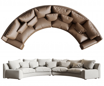 Modern Curved Sofa-ID:630045894