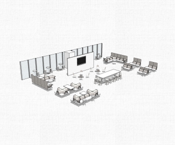 Modern Conference Table-ID:551900985
