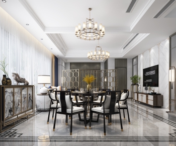 New Chinese Style Dining Room-ID:541311039