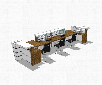 Modern The Reception Desk-ID:803607949