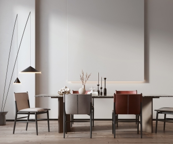 Modern Dining Table And Chairs-ID:737365019