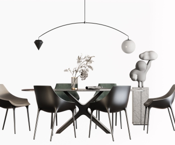 Modern Dining Table And Chairs-ID:331298114