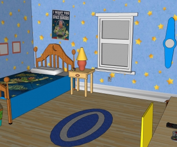 Modern Children's Room-ID:740658043