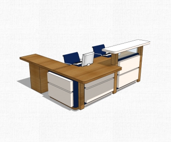 Modern Reception Desk-ID:751228094