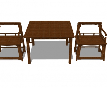 Chinese Style Leisure Table And Chair-ID:307832969