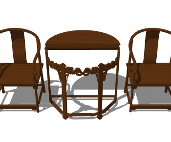 Chinese Style Leisure Table And Chair-ID:325913919