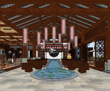 New Chinese Style Banquet Hall-ID:312747004
