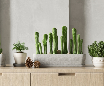 Nordic Style Potted Green Plant-ID:885746006