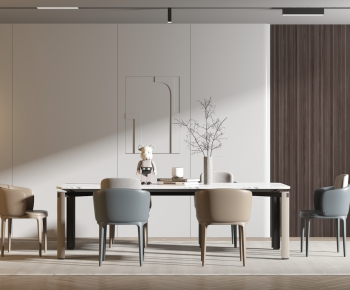 Modern Dining Table And Chairs-ID:245074993