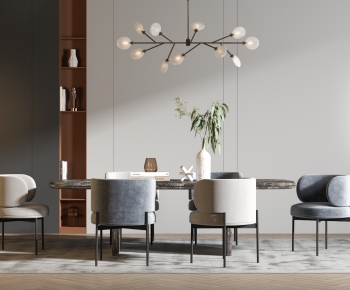 Modern Dining Table And Chairs-ID:325077066