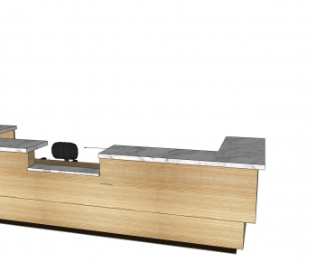 New Chinese Style Reception Desk-ID:211390028