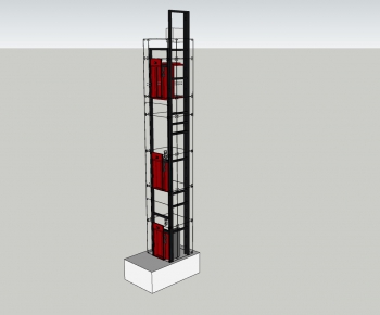 Modern Stair Balustrade/elevator-ID:813443907