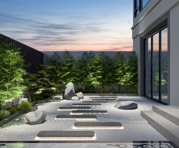 New Chinese Style Courtyard/landscape-ID:496005067