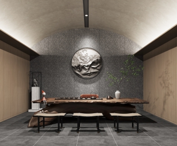 New Chinese Style Tea House-ID:439857012