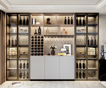 Modern Wine Cabinet-ID:567199951