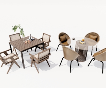Modern Outdoor Tables And Chairs-ID:437838089