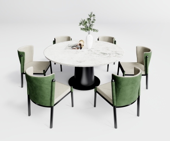 Modern Dining Table And Chairs-ID:684901005