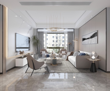 Modern A Living Room-ID:997060065