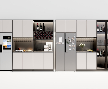 Modern Wine Cabinet-ID:107175116