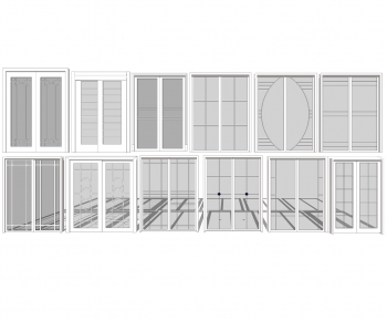 Modern Sliding Door-ID:985749012