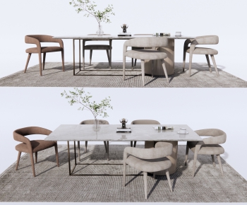 Modern Dining Table And Chairs-ID:148303032