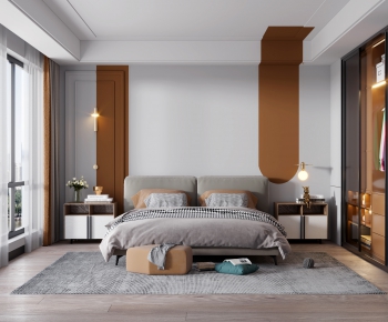 Nordic Style Bedroom-ID:537462953