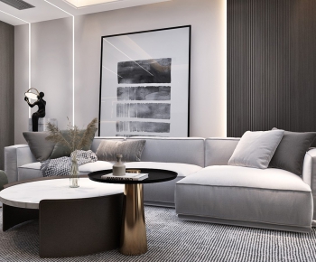 Modern A Living Room-ID:984827042