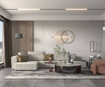 Modern A Living Room-ID:298203954